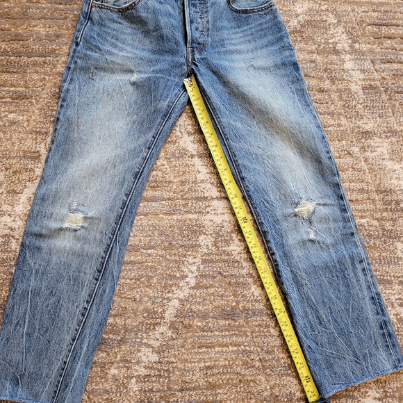 Levi's 501 White Oak Cone Denim - Picture 5 of 6